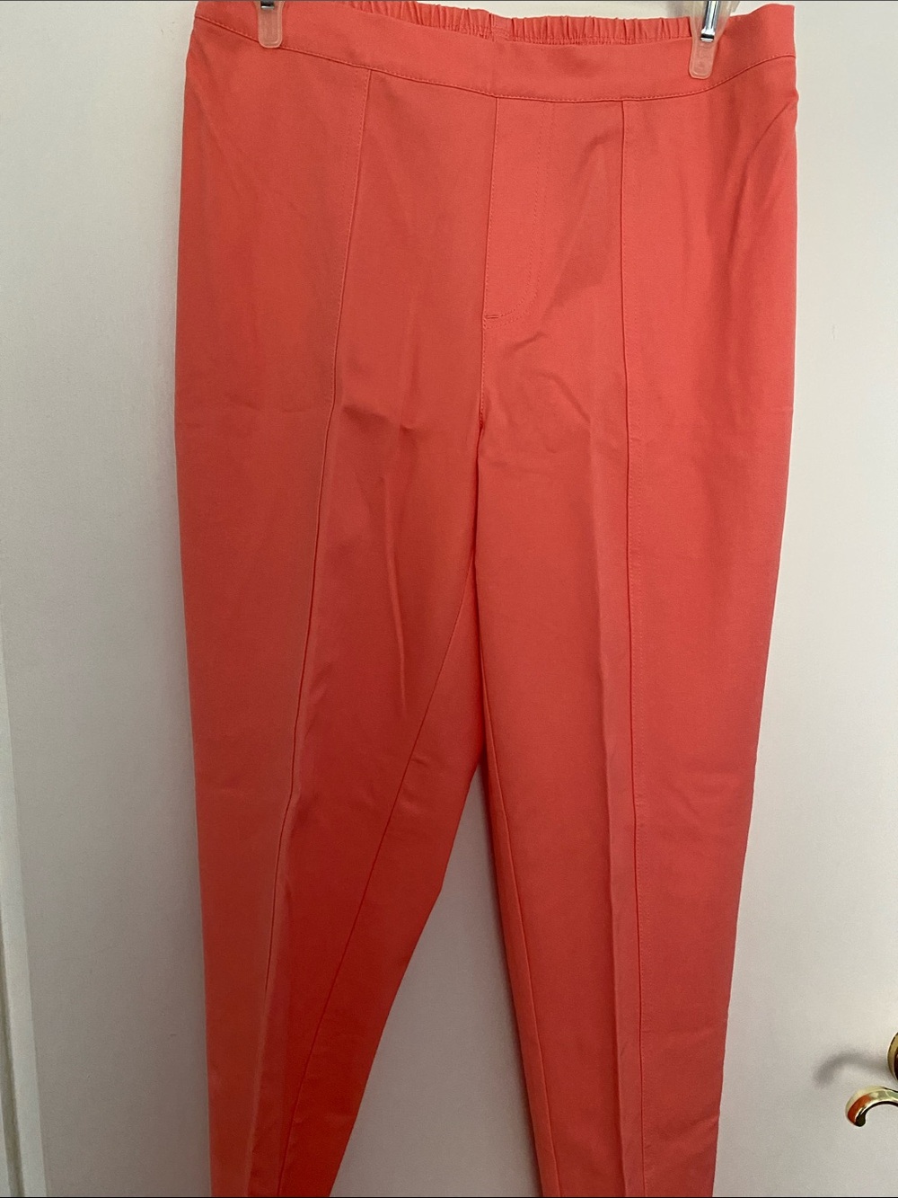 Isaac Mizrahi Coral Slim Straight Leg 24/7 Stretch Chinos